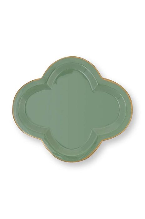 Піднос Pip Studio Fancy колір зелений