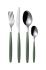 Набір столових приборів на 6 персон Guzzini My Fusion 24-pack колір зелений (3396152)