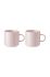 Набір чашок Stelton Mug 2-pack колір рожевий