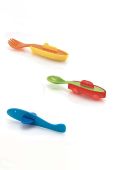 Набір столових приборів для дітей Guzzini Traffic Bambi 3-pack колір барвистий