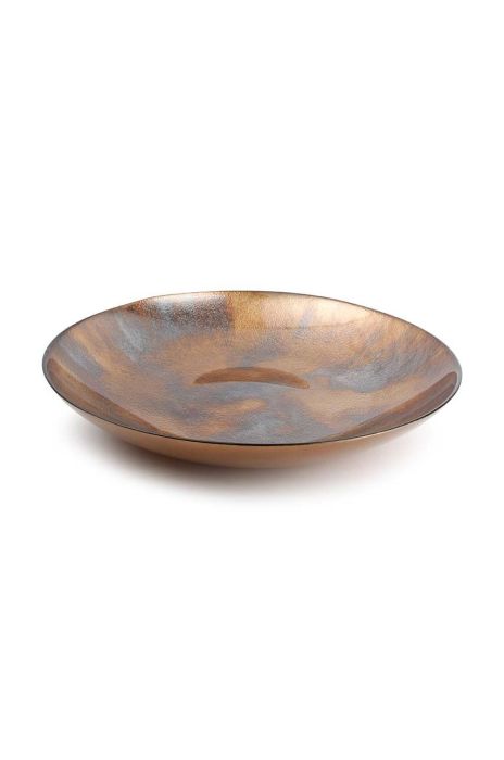 Декоративне блюдо S|P Collection Cosmo колір коричневий