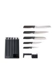 Набір ножів з органайзером Joseph Joseph Elevate SlimBlock 5-pack колір чорний