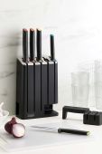 Набір ножів з органайзером Joseph Joseph Elevate SlimBlock 5-pack колір чорний