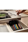 Набір кухонного приладдя Joseph Joseph In-drawer Knife & Utensil Set колір барвистий