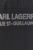 Бавовняна сорочка Karl Lagerfeld жіноча колір чорний relaxed класичний комір (2573924)