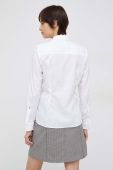 Бавовняна сорочка Seidensticker жіноча колір білий regular класичний комір (2953351)