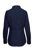 Бавовняна сорочка Seidensticker жіноча колір синій slim