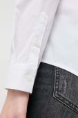 Сорочка Armani Exchange жіноча колір білий slim класичний комір