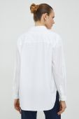 Бавовняна сорочка Marc O'Polo жіноча колір білий relaxed класичний комір