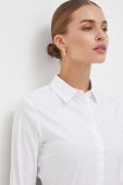Сорочка MAX&Co. жіноча колір білий regular класичний комір (3461525)