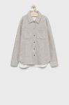 Дитяча сорочка Name it колір сірий