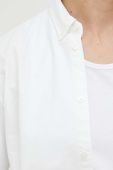 Бавовняна сорочка Samsoe Samsoe чоловіча колір білий regular комір button-down (3262666)
