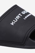 Шльопанці Kurt Geiger London Pool Slider жіночі колір чорний