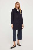 Вовняне пальто MAX&Co. колір синій перехідний (3457924)