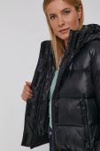 Пухова куртка Armani Exchange жіноча колір чорний зимова (1585967)