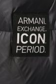 Пухова куртка Armani Exchange жіноча колір чорний зимова (2511419)