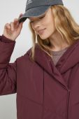 Куртка Noisy May жіноча колір бордовий перехідна