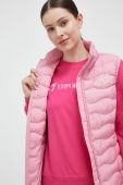 Безрукавка EA7 Emporio Armani жіночий колір рожевий перехідний (2895590)