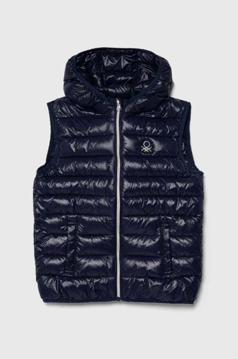 Дитяча безрукавка United Colors of Benetton колір синій (3388056)