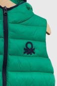 Дитяча безрукавка United Colors of Benetton колір зелений (3211786)