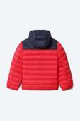 Дитяча куртка Napapijri Areons колір червоний