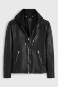 AllSaints - Шкіряна куртка Harwood Jacket колір чорний