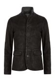 Замшева куртка AllSaints чоловіча колір сірий перехідна (2633312)