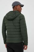 Пухова куртка EA7 Emporio Armani чоловіча колір зелений перехідна (3334797)