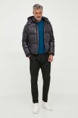 Пухова куртка Armani Exchange чоловіча колір чорний зимова (3397064)
