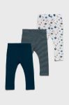 Дитячі легінси Name it візерунок колір блакитний