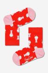 Дитячі шкарпетки Happy Socks Milkshake колір червоний