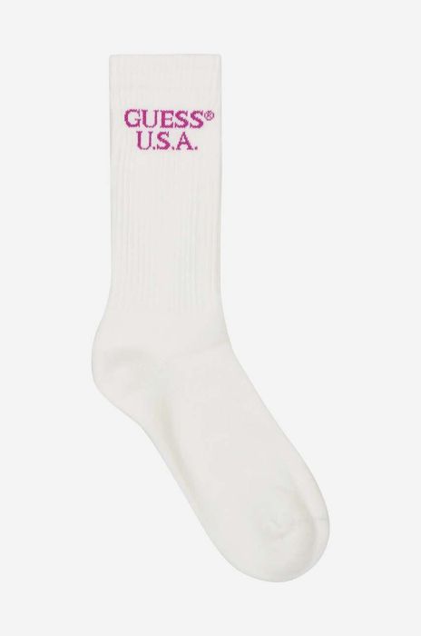 Шкарпетки Guess Evan колір білий M3GZ18.Z30M0-TWHT