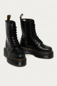 Dr. Martens - Шкіряні черевики Jadon Hi DM25565001.D.M.Jadon.Hi-BLACK колір чорний