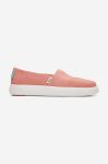 Еспадрилі Toms Canvas Mallow Sneaker колір помаранчевий