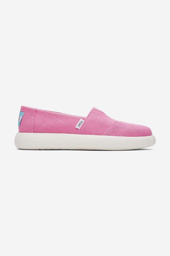 Кеди Toms Alpargata Mallow 10019543 жіночі колір рожевий