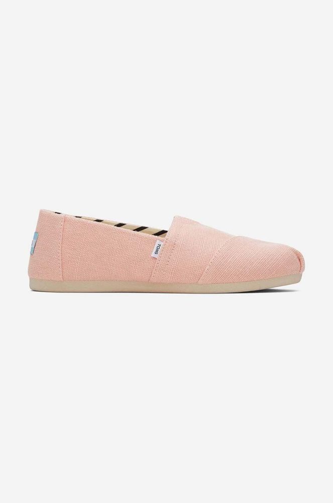 Еспадрилі Toms Alpargata 10019634 PEACH BLUSH жіночі колір помаранчевий