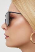 Сонцезахисні окуляри Saint Laurent жіночі колір чорний (2483939)