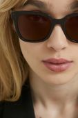 Сонцезахисні окуляри HUGO жіночі колір коричневий (3157827)