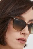 Сонцезахисні окуляри Ray-Ban жіночі колір коричневий (3644546)
