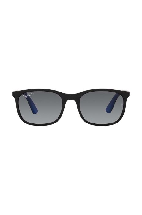Дитячі сонцезахисні окуляри Ray-Ban Junior колір синій 0RJ9076S-Polarized
