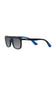 Дитячі сонцезахисні окуляри Ray-Ban Junior колір синій 0RJ9076S-Polarized