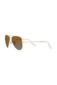 Дитячі сонцезахисні окуляри Ray-Ban Junior Aviator колір коричневий 0RJ9506S-Polarized