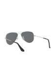 Дитячі сонцезахисні окуляри Ray-Ban Junior Aviator колір сірий 0RJ9506S-Lustrzane