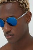 Сонцезахисні окуляри Armani Exchange чоловічі колір синій (2207863)