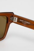 Сонцезахисні окуляри Saint Laurent чоловічі колір коричневий (3308372)