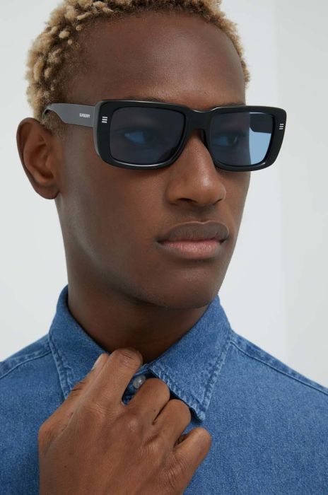 Сонцезахисні окуляри Burberry чоловічі колір чорний (2791956)