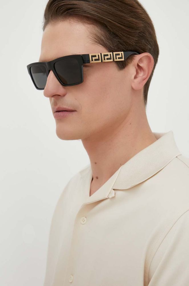 Сонцезахисні окуляри Versace чоловічі колір чорний (3229245)