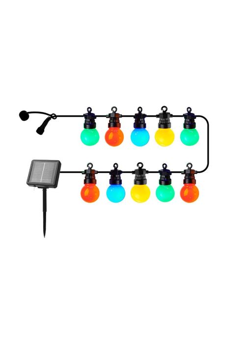 Sirius Сонячна гірлянда LED Lucas Solar Start set, 10 LED 3 m колір чорний