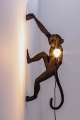 Настінна лампа Seletti The Monkey Lamp Hanging колір чорний (3611562)