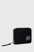 Гаманець Karl Lagerfeld жіночий колір чорний (3111840)